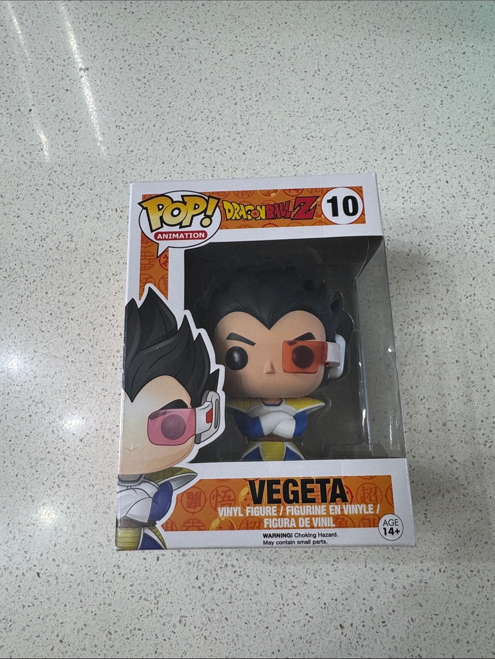 Funko Pop! Vegeta Figure - Blue, Yellow & Black